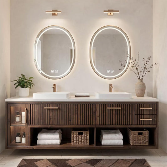 96" Bathroom Vanity with Sink - Modern Bathroom Vanity with Double Sink