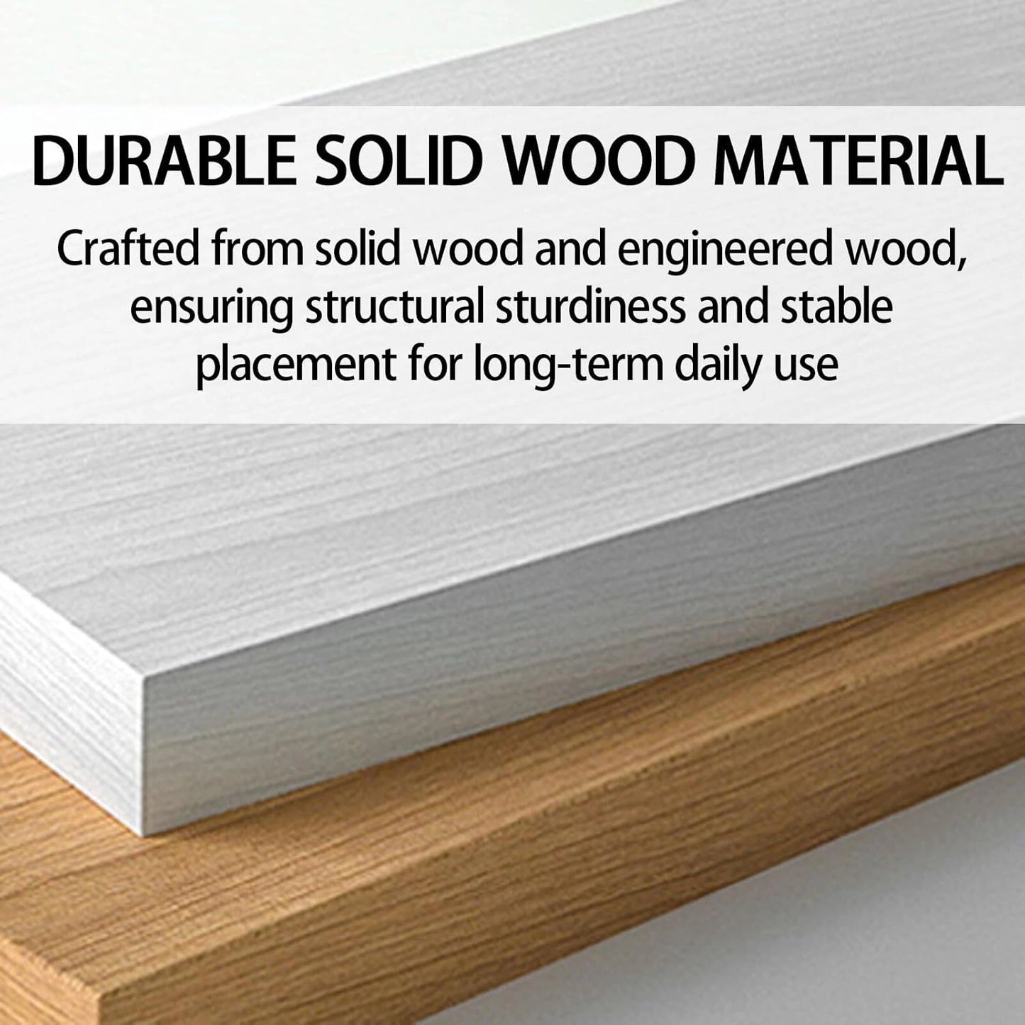 Aihm-Lon Indoor Electric Fireplace White Modern Style with Decorative Faux Flame 79”