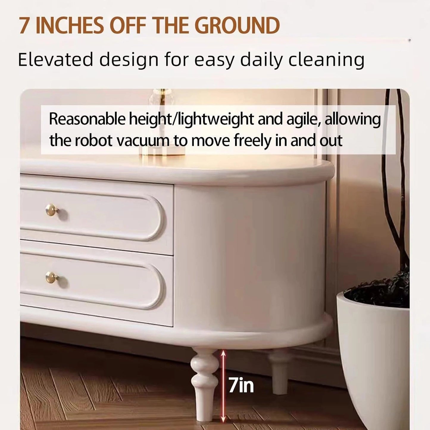 Aihm-Lon Indoor Electric Fireplace Includes French Curved Design 71”- 95”