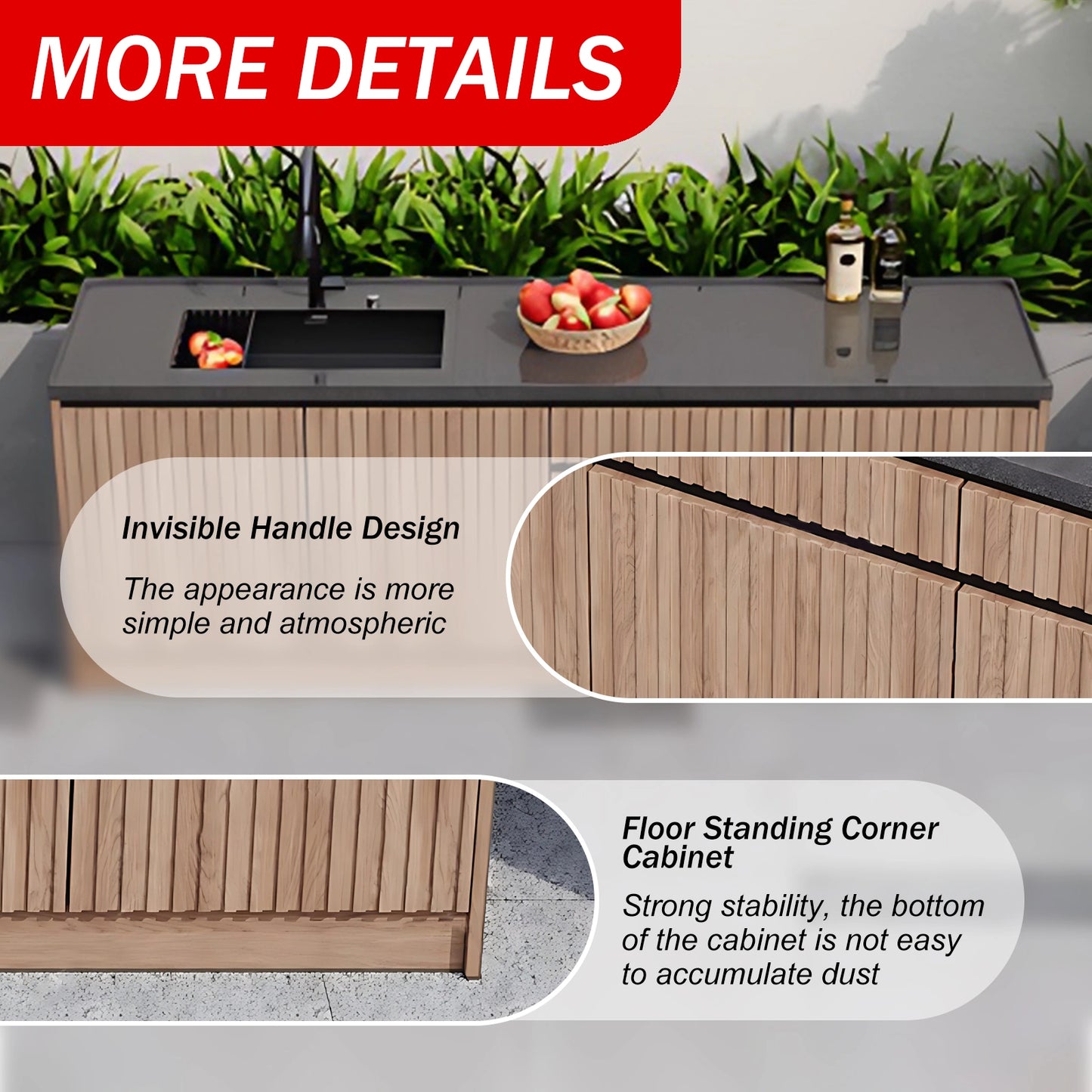 Aihm-Lon Custom Outdoor Storage Cabinet with Various Sizes, Styles Etc.