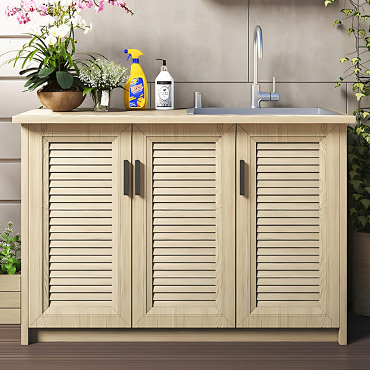 Aihm-Lon Outdoor Kitchen Cabinet with Aluminum Cabinet 47.24"