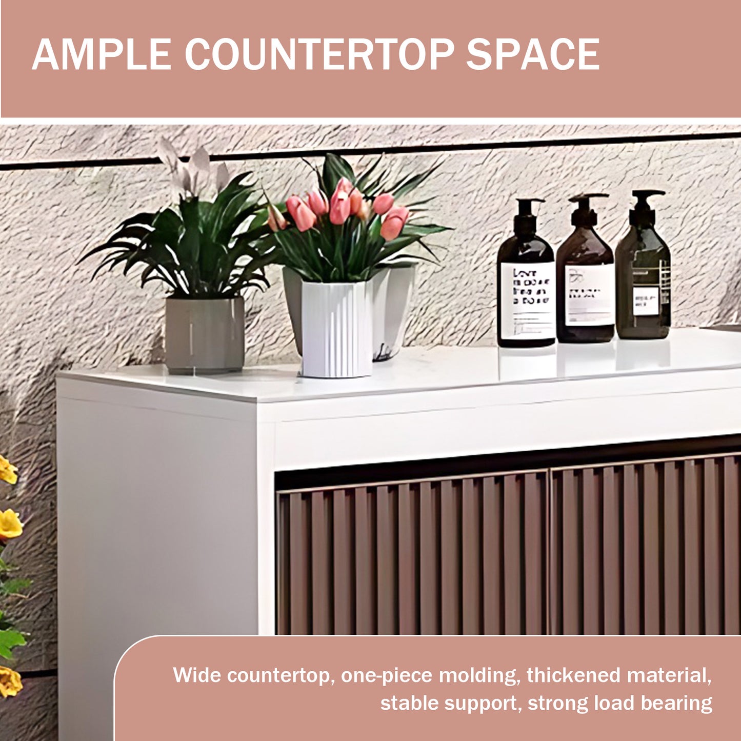 Aihm-Lon Aluminum Outdoor Kitchen Cabinet with Sink 62.99"