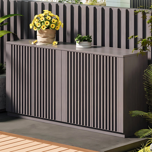 Aihm-Lon Large Outdoor Patio Storage Cabinet 51.18"-62.99"