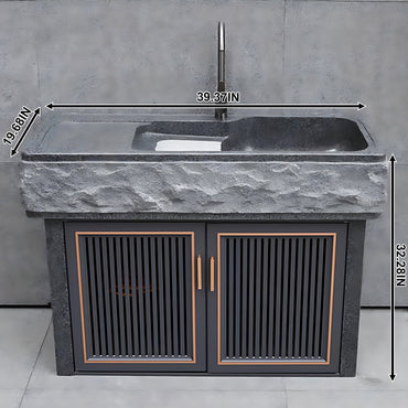 Aihm-Lon Outdoor Laundry Cabinets and Storage 39.37"-59.05"