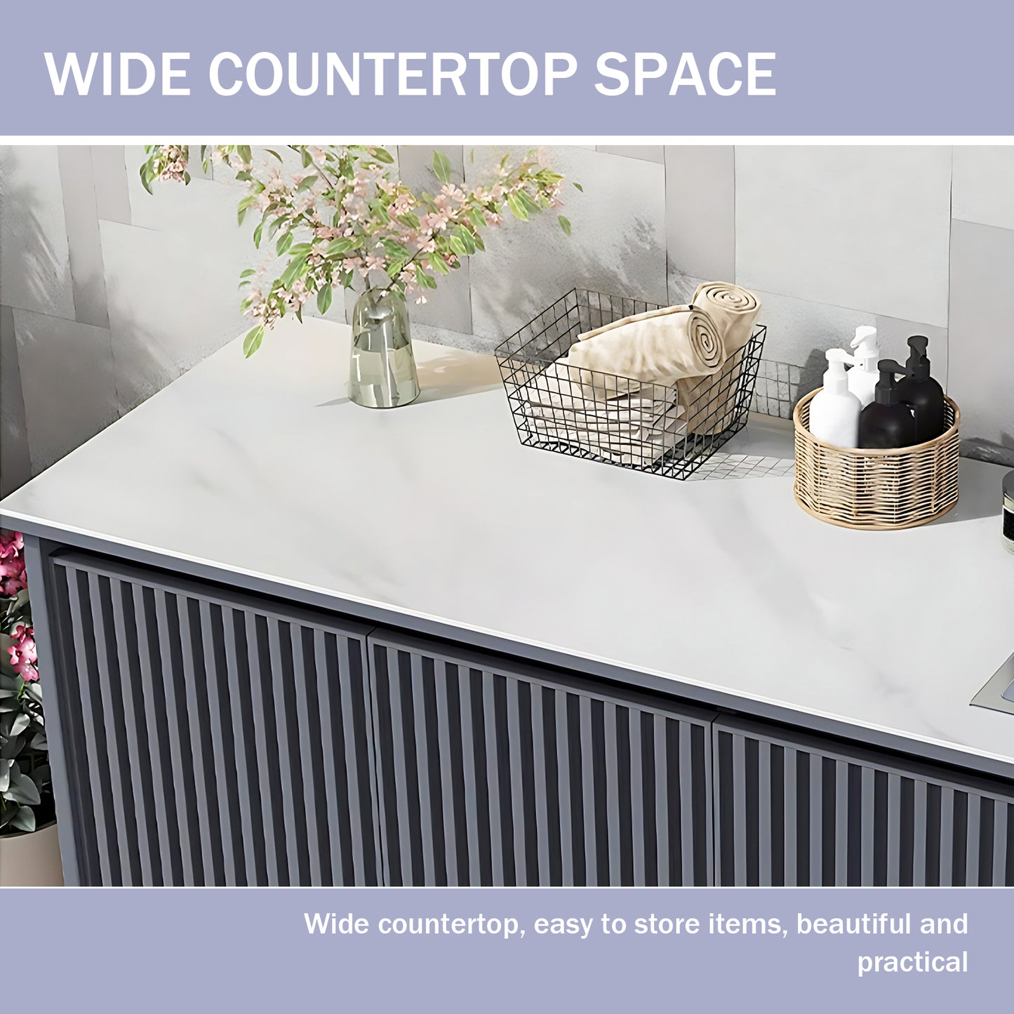 Aihm-Lon Waterproof Outdoor Storage Cabinet with Doors and Shelves 62.99"