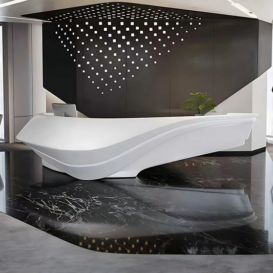 Aihm-Lon Stylish Front Reception Desk for Office 64"-120"