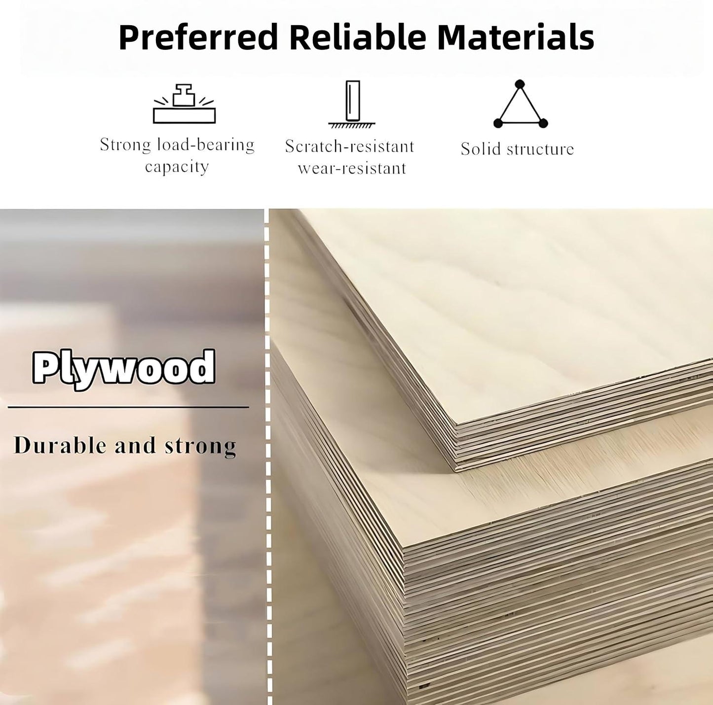 Aihm-Lon Minimalist Executive Desk with Fingerprint Lock Drawer 70.9"-133.9"
