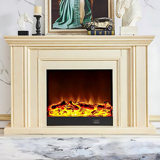 Aihm-Lon Electric Fireplace with LED Lights Remote Control 59.05"