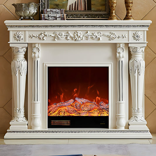 Aihm-Lon Electric Fireplace Heater with Simulated Flame 59.05"