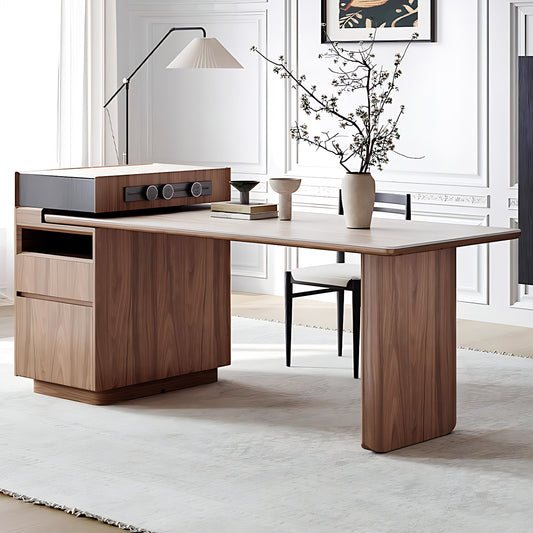 Aihm-Lon Kitchen Island with Extendable Table Wheels Drawers 61.03"-76.77"