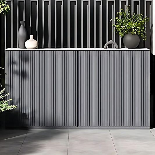 Aihm-Lon Modern Outdoor Kitchen Storage Cabinet 62.99"-70.86"