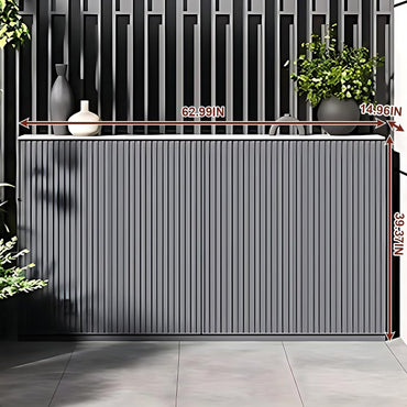 Aihm-Lon Modern Outdoor Kitchen Storage Cabinet 62.99"-70.86"