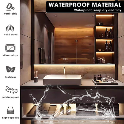 40"-72"Modern Bathroom Vanity with Contemporary Minimalist Style