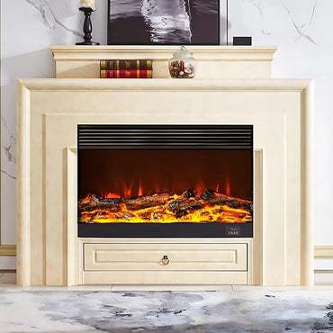 Aihm-Lon Exquisite Electric Fireplace Includes Layered Three-Dimensional Design 59”