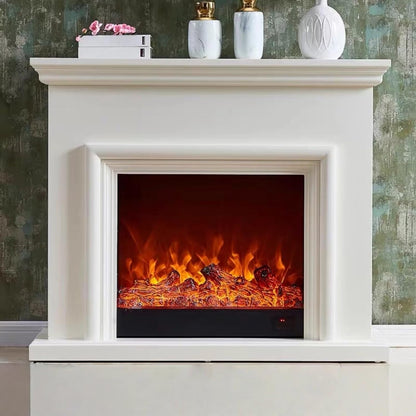 Aihm-Lon Freestanding Electric Fireplace with Faux Flame 47”-69”