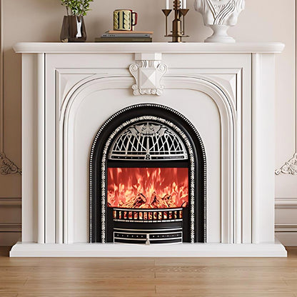 Aihm-Lon Luxurious Electric Fireplace with Retro Birdcage Shape 39’’-59’’