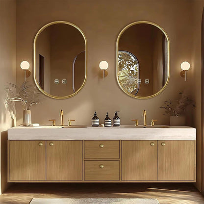 64"-96"Floating Bathroom Vanity with Double Sinks Includes Seamless Ceramic Sink