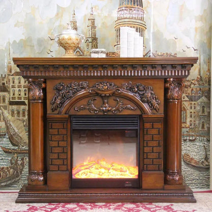 Aihm-Lon Indoor Electric Fireplace Includes European Classical Carving 59”