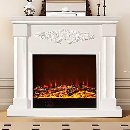 Aihm-Lon Modern Electric Fireplace with Realistic Flame Effects 47.24”