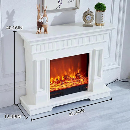 Aihm-Lon Indoor Electric Fireplace Includes Classic Line Design 47”-59”