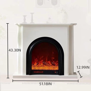 Aihm-Lon Classic Electric Fireplace with Smart Heating 51”