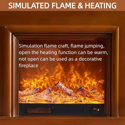 Aihm-Lon Freestanding Electric Fireplace 3D Bezel 47”-59”