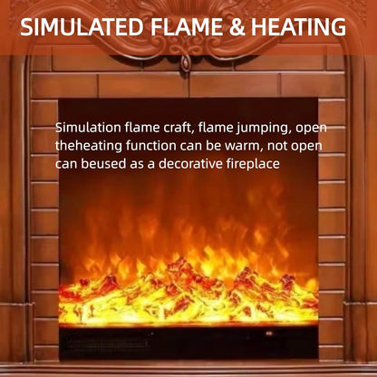 Aihm-Lon Classic Electric Fireplace Retro Style 47”