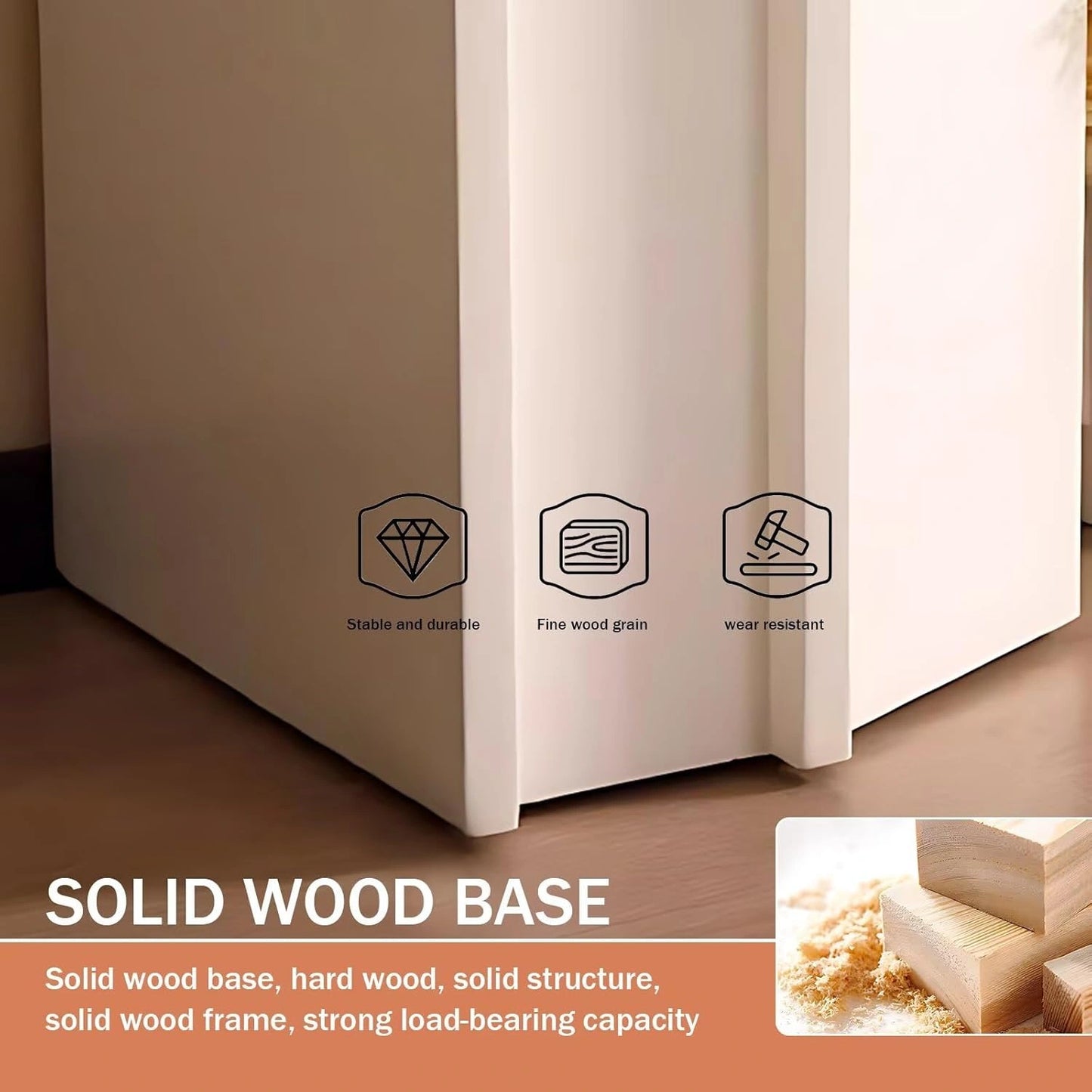 Aihm-Lon Electric Fireplace Simple and Elegant Line Design 47”