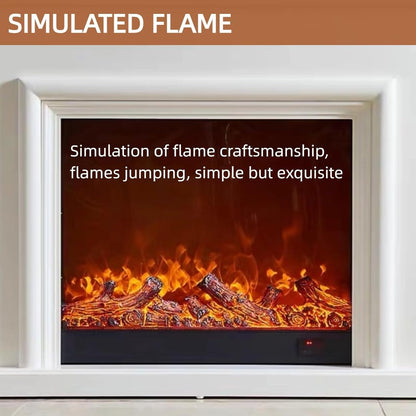 Aihm-Lon Freestanding Electric Fireplace with Faux Flame 47”-69”