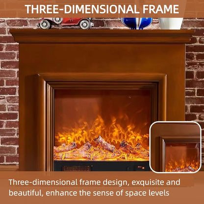 Aihm-Lon Freestanding Electric Fireplace 3D Bezel 47”-59”