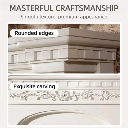 Aihm-Lon Luxury Electric Fireplace Includes Double-Column Design 59”