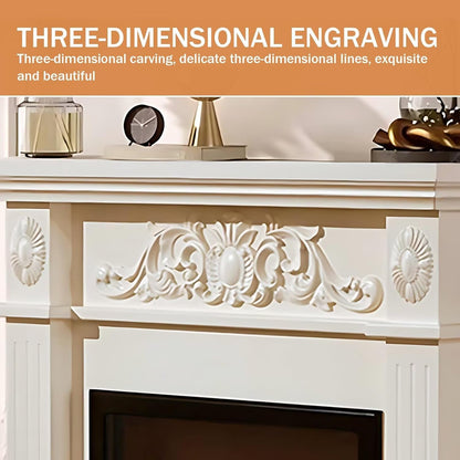 Aihm-Lon Electric Fireplace with Spacious Countertop 47.24”