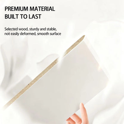 Aihm-Lon Elegant Electric Fireplace Includes White Modern Carvings 47”-71”