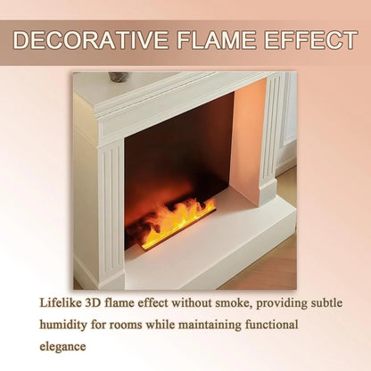 Aihm-Lon Freestanding Electric Fireplace with Modern Minimalist Design 59”