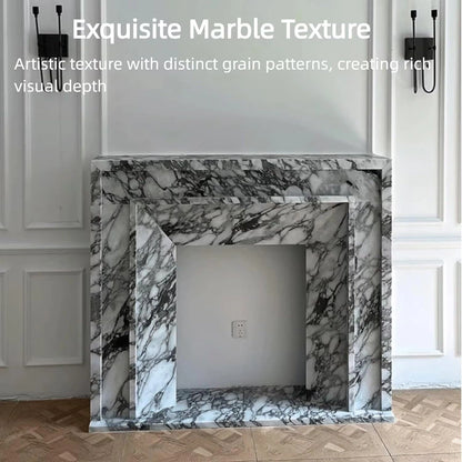 Aihm-Lon Unique Electric Fireplace Includes Modern Artistic Texture 47” - 59”