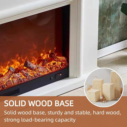 Aihm-Lon Freestanding Electric Fireplace 3D Bezel 47”-59”