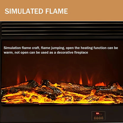 Aihm-Lon Exquisite Electric Fireplace Includes Layered Three-Dimensional Design 59”