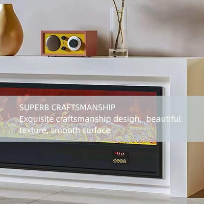 Aihm-Lon Modern Electric Fireplace with Spacious Top Shelf 59”-95”