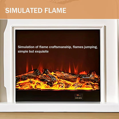 Aihm-Lon Exquisite Electric Fireplace with Spacious Countertop 55”