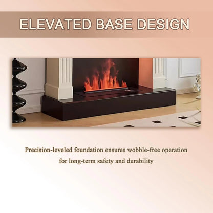 Aihm-Lon Freestanding Electric Fireplace with Modern Minimalist Design 59”