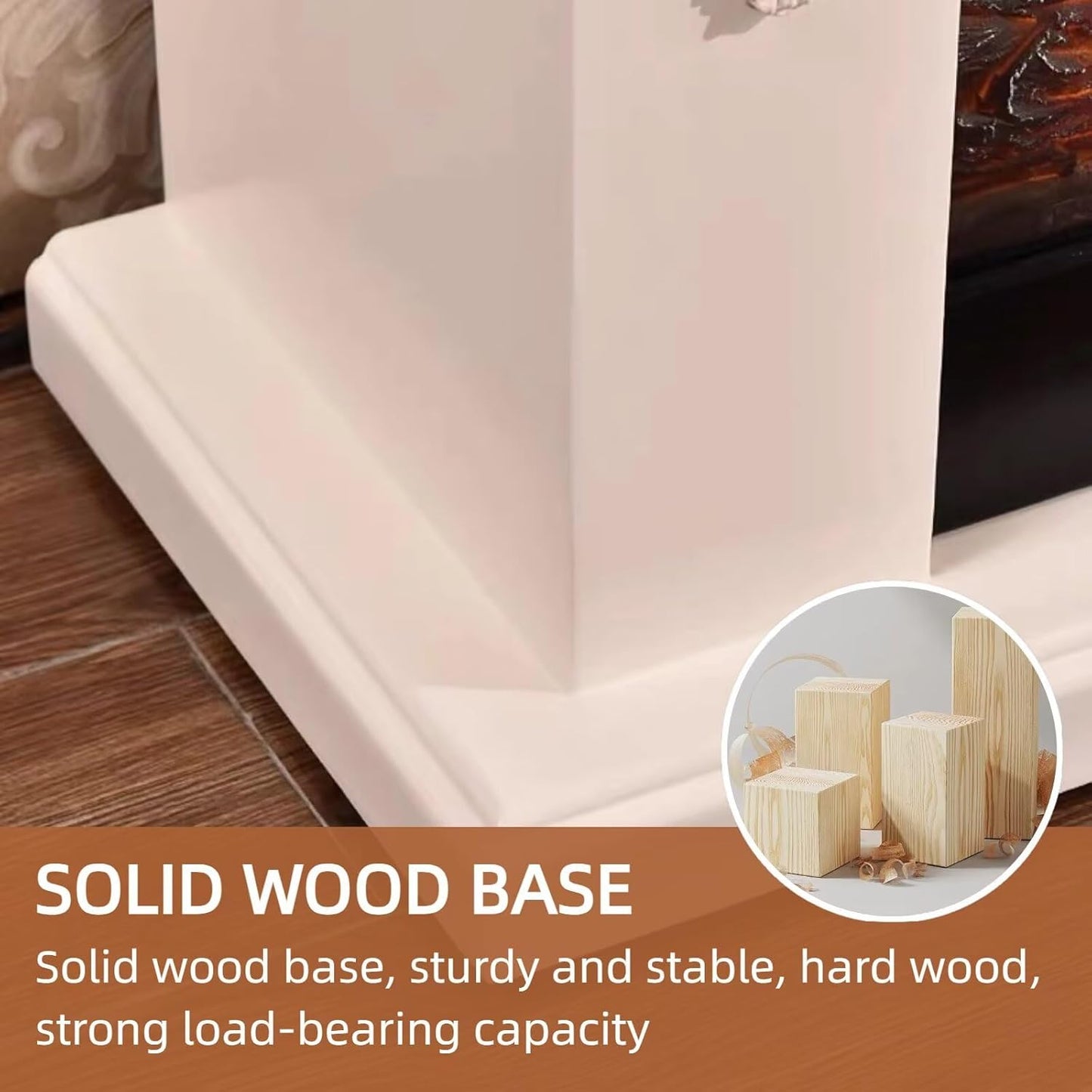 Aihm-Lon Stable Electric Fireplace with 3D Engraving 71”