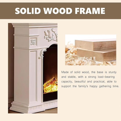 Aihm-Lon Electric Fireplace Three-dimensional Relief Design 39”-59”