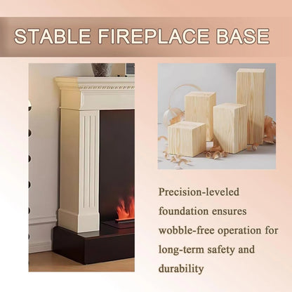 Aihm-Lon Freestanding Electric Fireplace with Modern Minimalist Design 59”