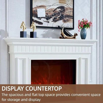 Aihm-Lon Indoor Electric Fireplace Includes Classic Line Design 47”-59”