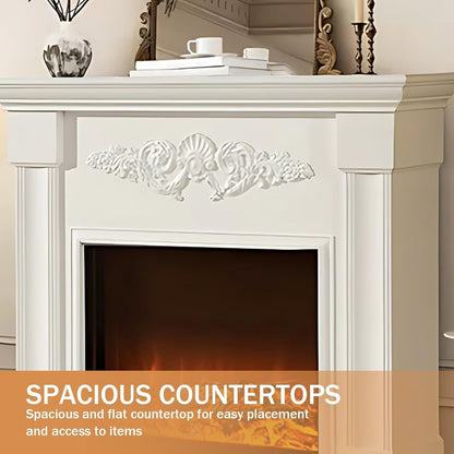 Aihm-Lon Modern Electric Fireplace with Realistic Flame Effects 47.24”