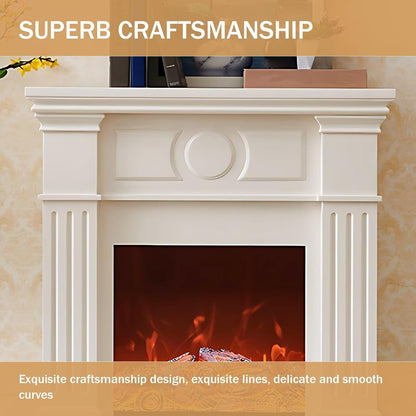 Aihm-Lon Luxurious Electric Fireplace Simple French Design 31.49”