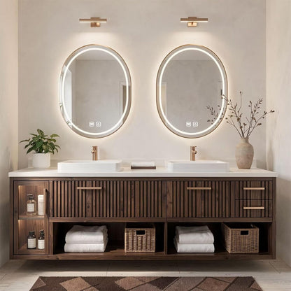 96" Bathroom Vanity with Sink - Modern Bathroom Vanity with Double Sink
