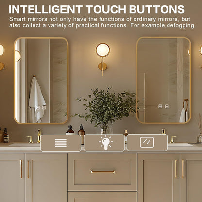 72"Modern Bathroom Vanity with Double Sinks Includes Rectangle Mirrors