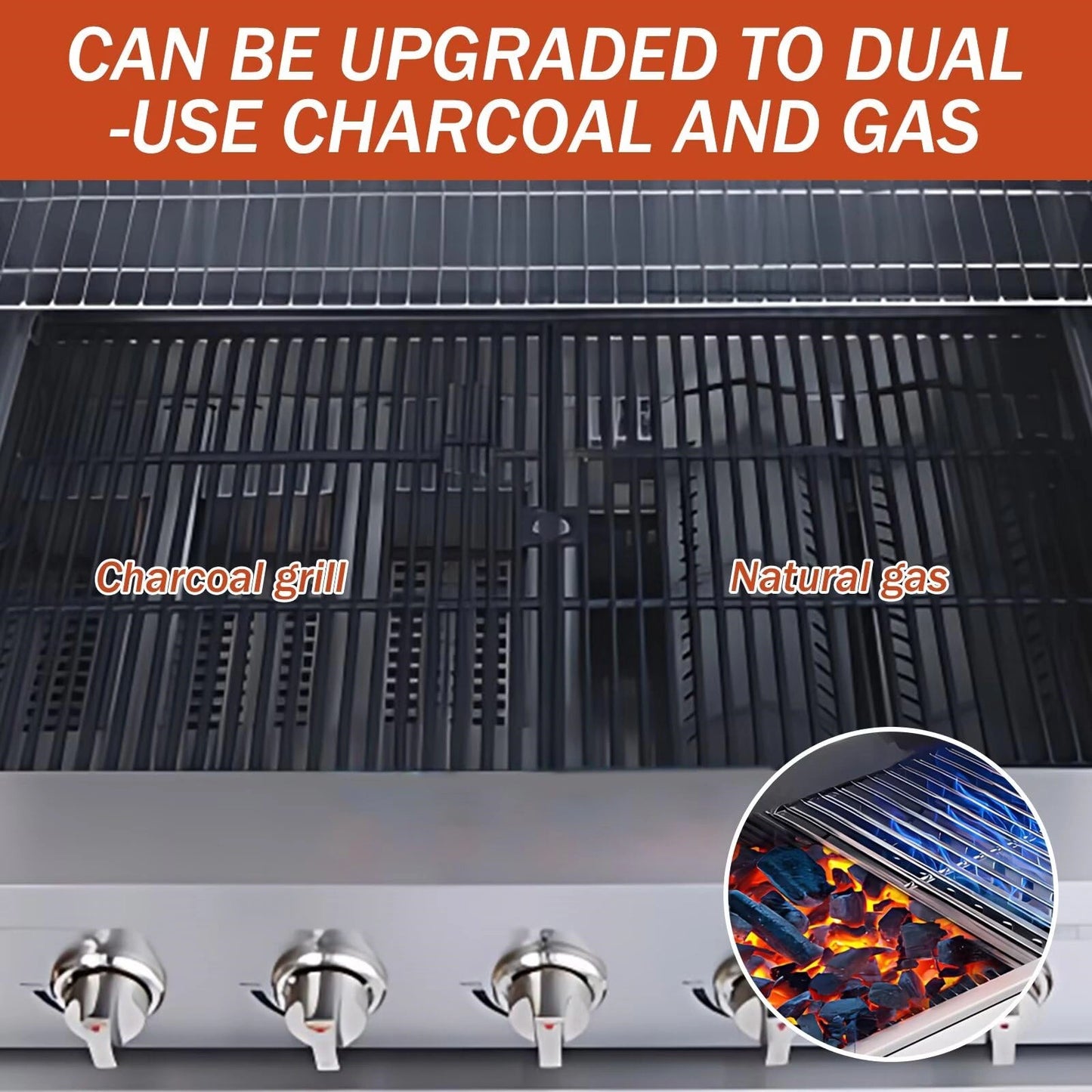 Aihm-Lon Outdoor Storage Cabinet with Barbecue Grill 76.37"