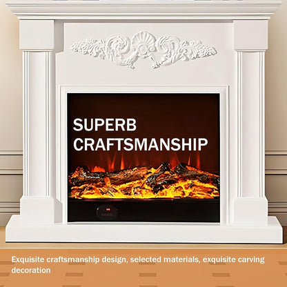 Aihm-Lon Modern Electric Fireplace with Realistic Flame Effects 47.24”